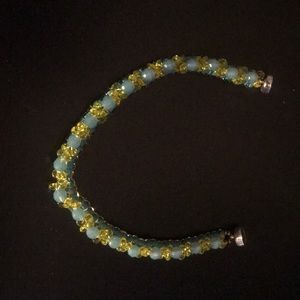 Tennis Bead Bracelet Sea chant Opalescent